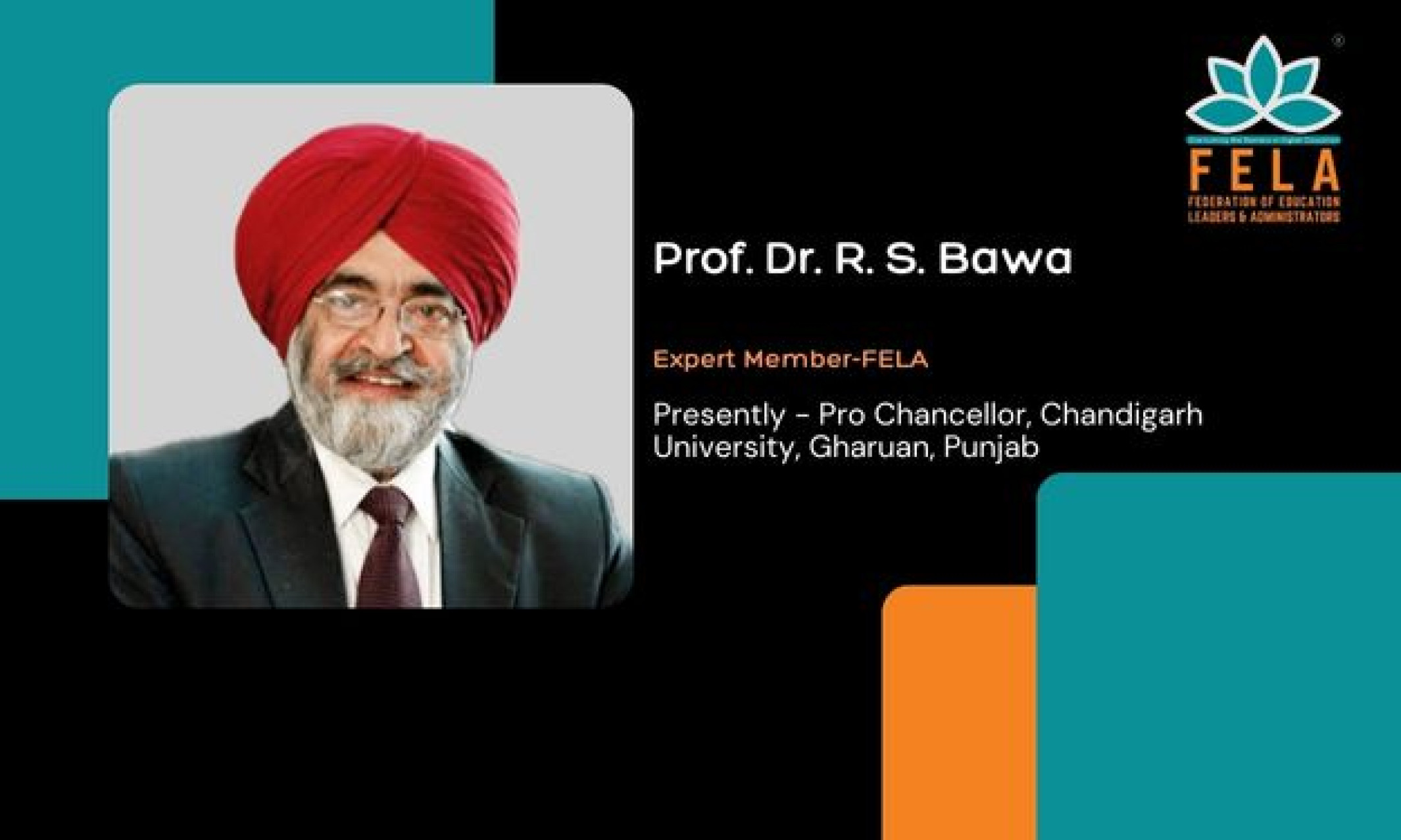 Prof. Dr. R. S. Bawa