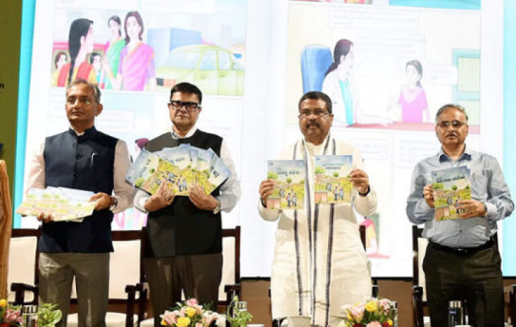 Dharmendra Pradhan, UNESCO, and NCERT Launch 'Embracing Progress' Comic for Teen Health