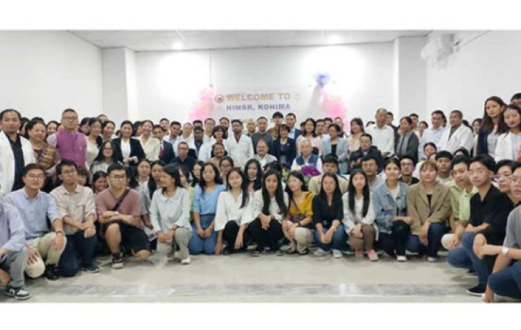 Nagaland's First Medical College, NIMSR, Welcomes Inaugural Batch of 100 Students