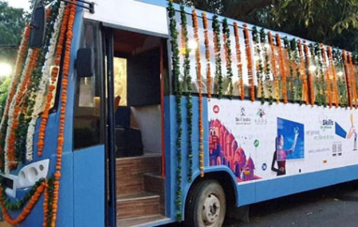Dharmendra Pradhan & Om Birla Launch 'Skills on Wheels' for Skill Development