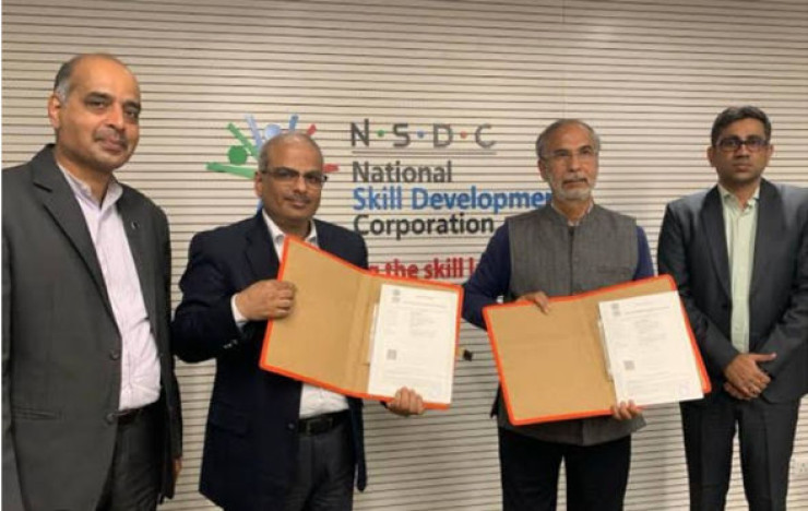 NLCIL Inks MoU with TNSDC & NTTF for Skill Development Training