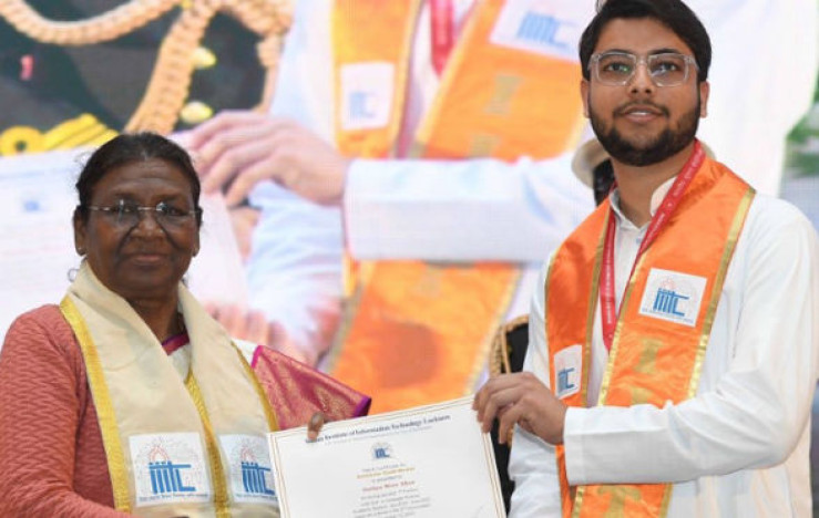 President  Murmu Envisions India's Tech-Led Future at IIIT Lucknow Convocation