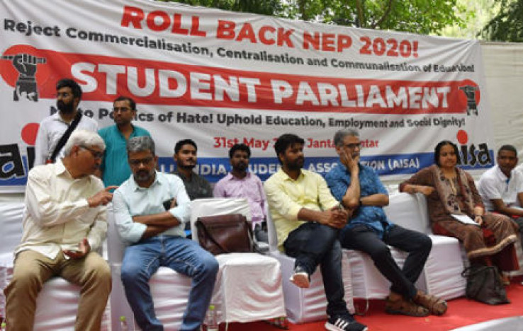 Protests Erupt in Delhi as Student Outfits Opposed to NEP 2020