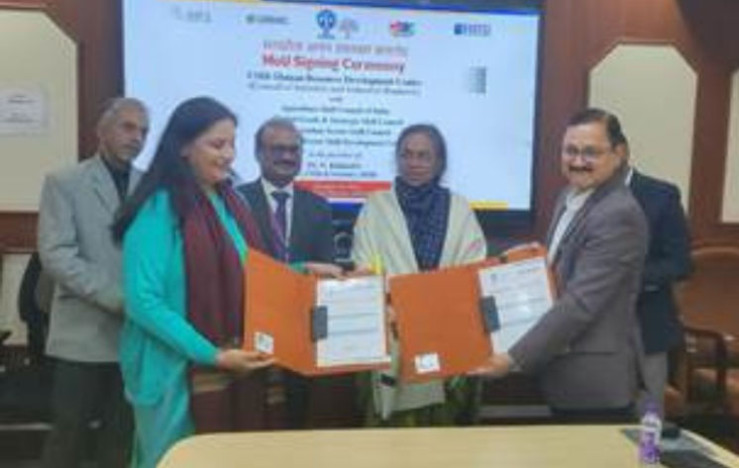 CSIR-HRDC Inks MoUs with Four Sector Skill Councils