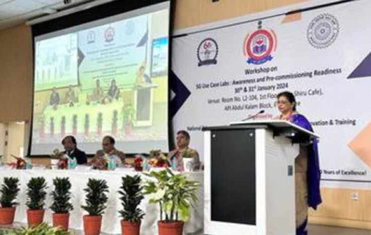 Mrs. Gunjan Dave Inaugurates 5G Use Case Labs Workshop at IIT Roorkee