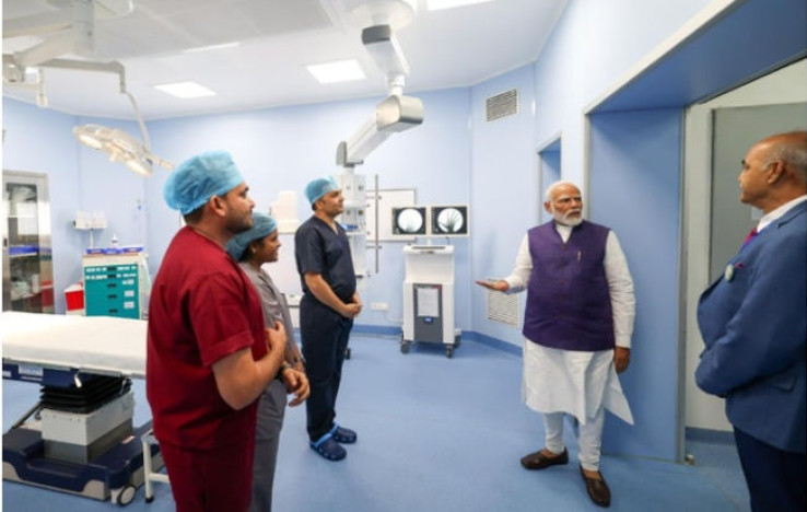 PM Modi Inaugurates Five AIIMS and 202 Healthcare Projects