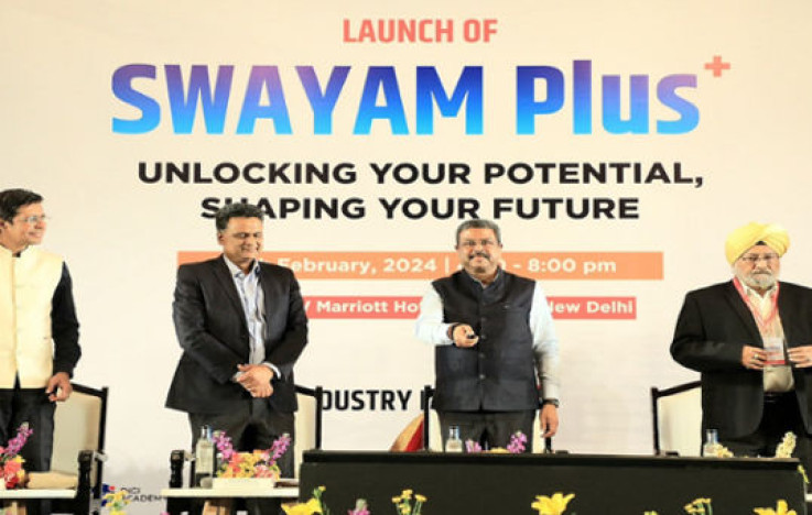 Dharmendra Pradhan Launches SWAYAM Plus Platform, New Delhi