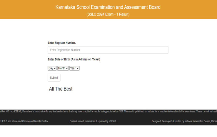 KSEAB Karnataka SSLC 10th Result 2024 Released: How to Check