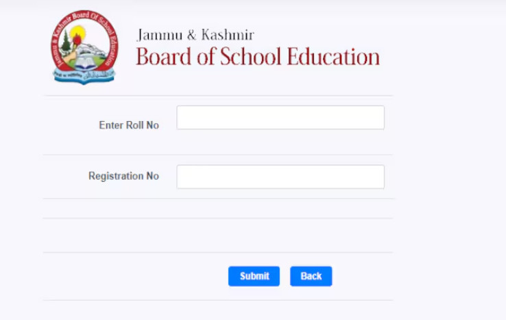 J&K Board Class 12 Results Released