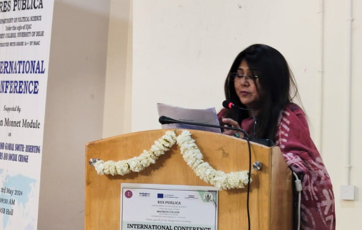 DU Appoints Professor Rekha Saxena as Head of Political Science Department