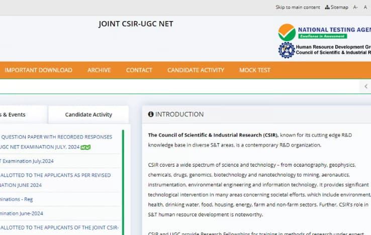 CSIR UGC NET 2024 Result Updates: Check Scorecard and Answer Key