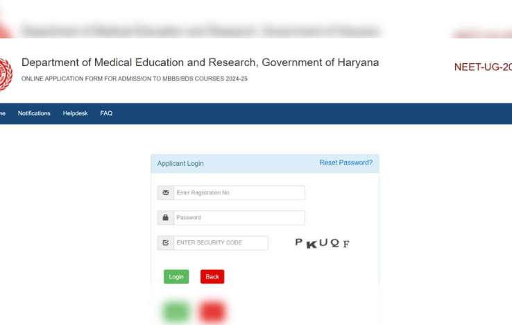 Haryana NEET UG 2024 Seat Allocation Results Released