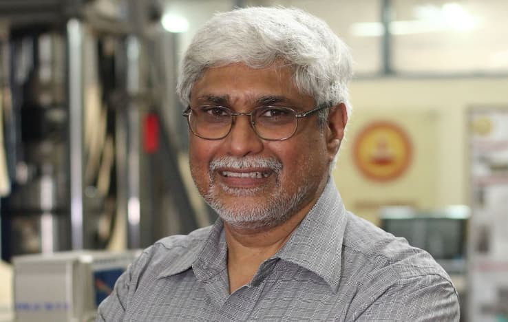 Professor Ravindra Gettu of IIT Madras receiving Honorary Member title from RILEM for contributions to Fibre Reinforced Concrete and sustainability in construction.
