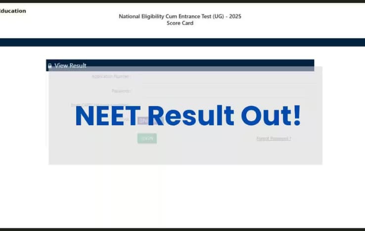NEET-UG 2025 Results Declared: Rajasthan’s Mahesh Kumar Secures AIR 1, Delhi’s Avika Aggarwal Top Female Ranker
