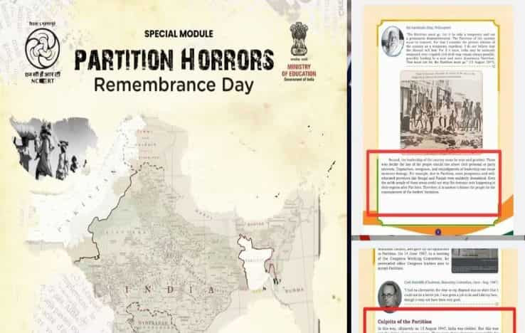 NCERT Module Labels Congress