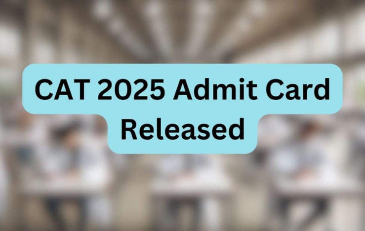 CAT 2025 Approaches: Admit Card Out