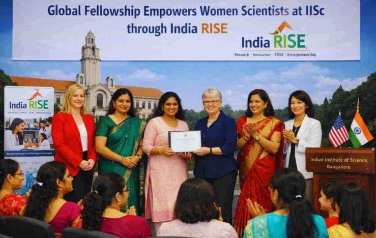 Global Fellowship Empowers Women Scientists At IISc Through India RISE