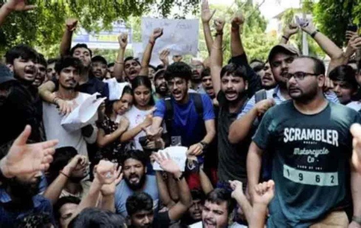 General Category Students Protest