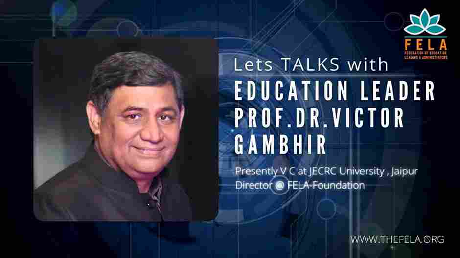 FELA Talks | Prof. Dr. Victor Gambhir | Federation